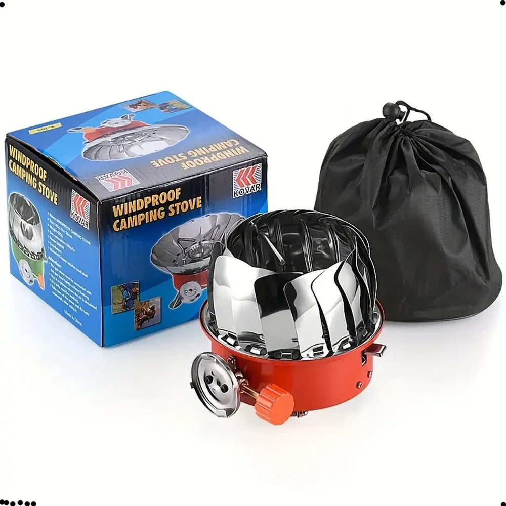 POTABLE WINDPROOF CAMPING STOVE