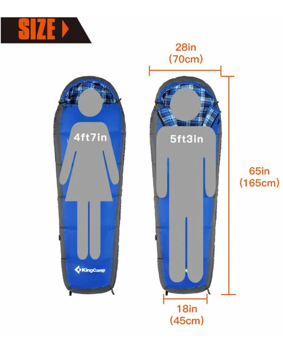 King Camp Junior Boy KS3194 Sleeping Bag