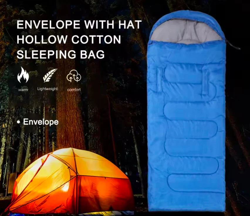 Ultra Lightweight Portable Sleeping Bag Envelope Backpack
