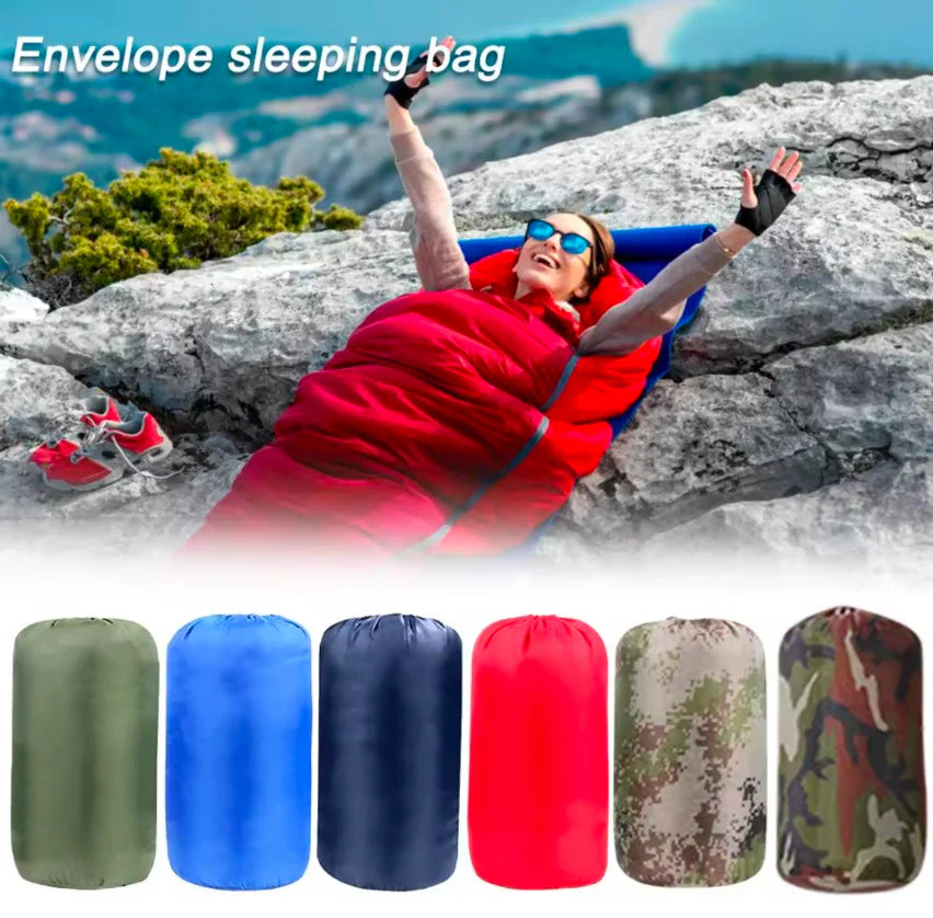 Ultra Lightweight Portable Sleeping Bag Envelope Backpack