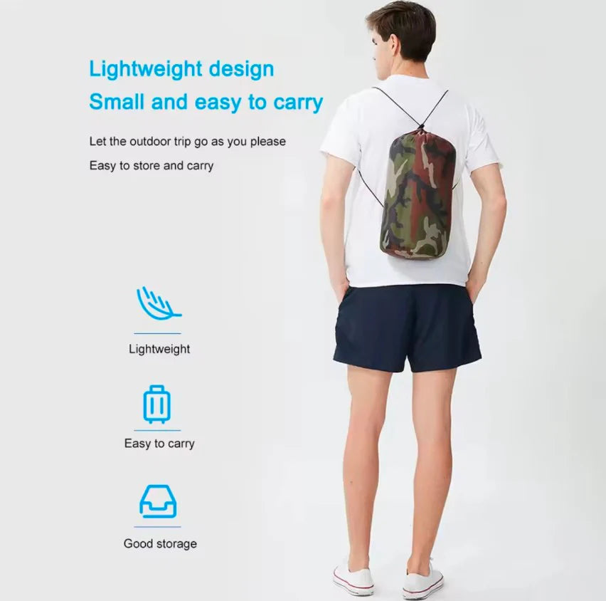 Ultra Lightweight Portable Sleeping Bag Envelope Backpack