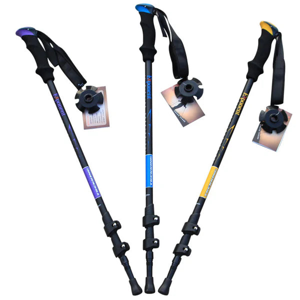 Exponent Aluminium Alloy Adjustable Hiking/Trekking Pole Stick