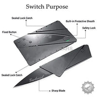 Pocket Card Knife – Foldable Razor Sharp Survival Too