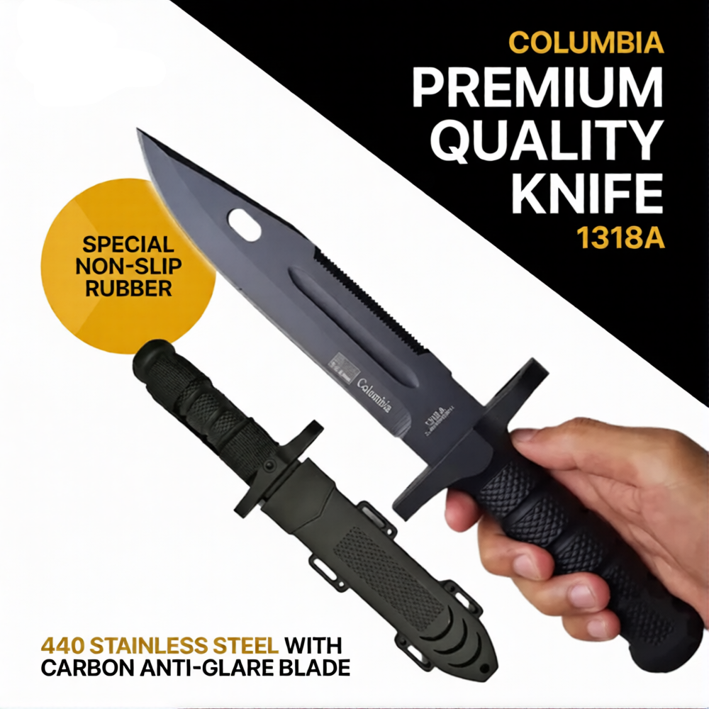 Columbia 1318A Fixed Blade Premium Quality Knife