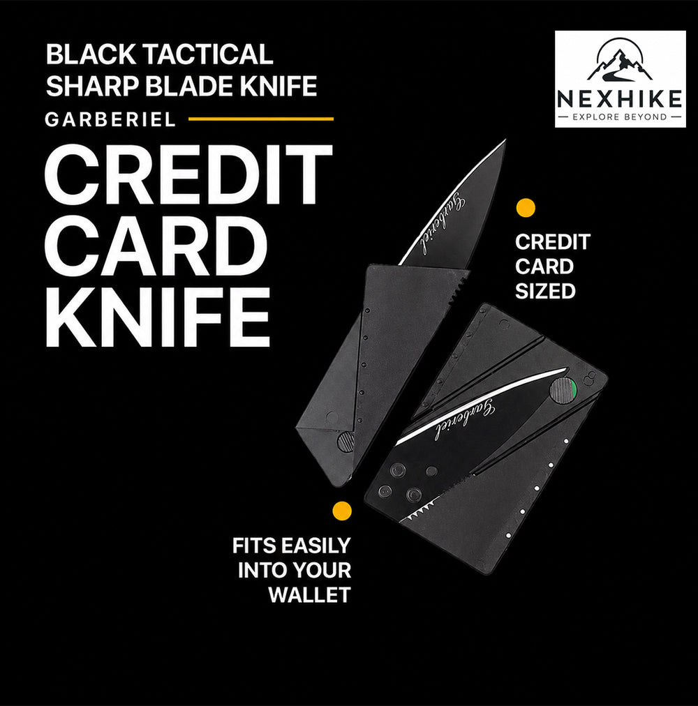 Pocket Card Knife – Foldable Razor Sharp Survival Too