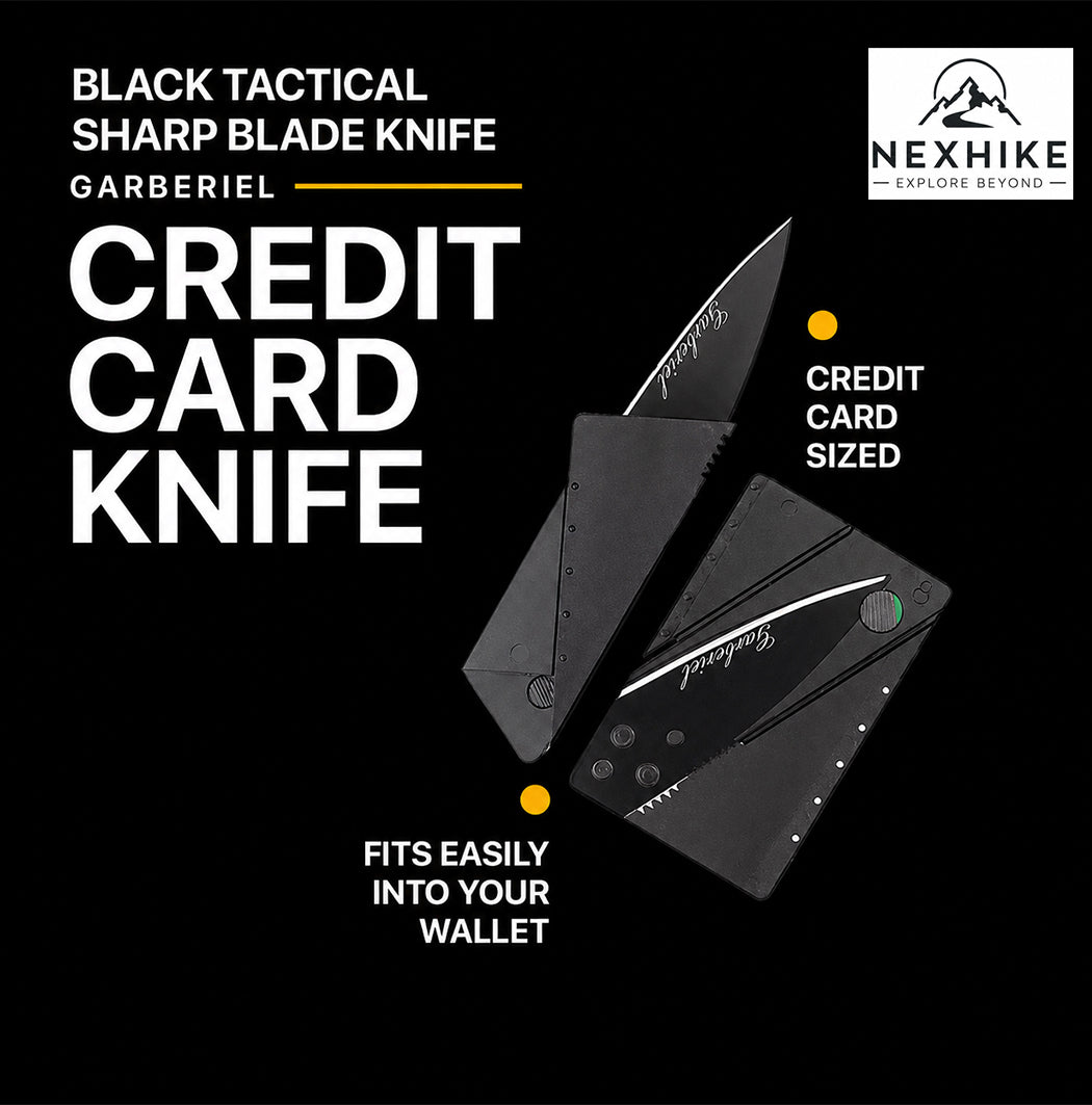 Pocket Card Knife – Foldable Razor Sharp Survival Too