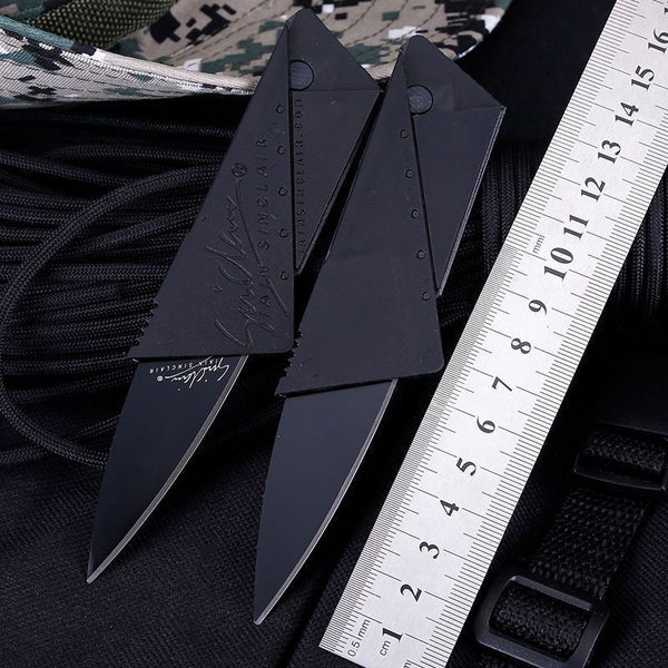 Pocket Card Knife – Foldable Razor Sharp Survival Too