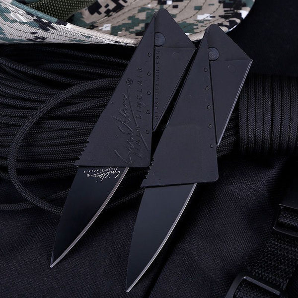 Pocket Card Knife – Foldable Razor Sharp Survival Too