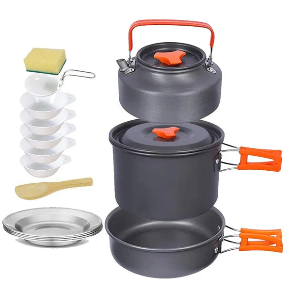 Widesea Camping Ultra-light Cookware Pots Set