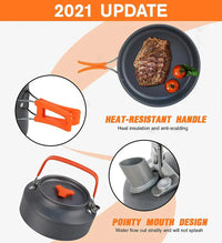 Widesea Camping Ultra-light Cookware Pots Set