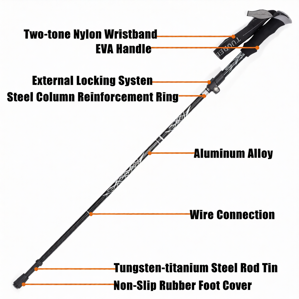 Lightweight Hiking Stick